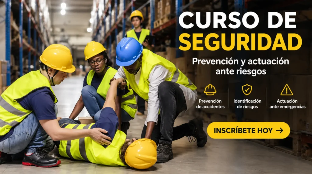 cursos de seguridad para aprender prevención y actuación ante riesgos ¡Empieza hoy!