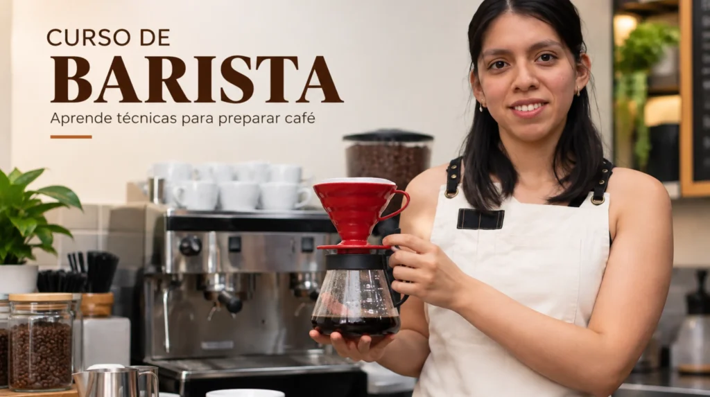 curso bar-ista para aprender preparación y presentación de café ¡Empieza hoy!