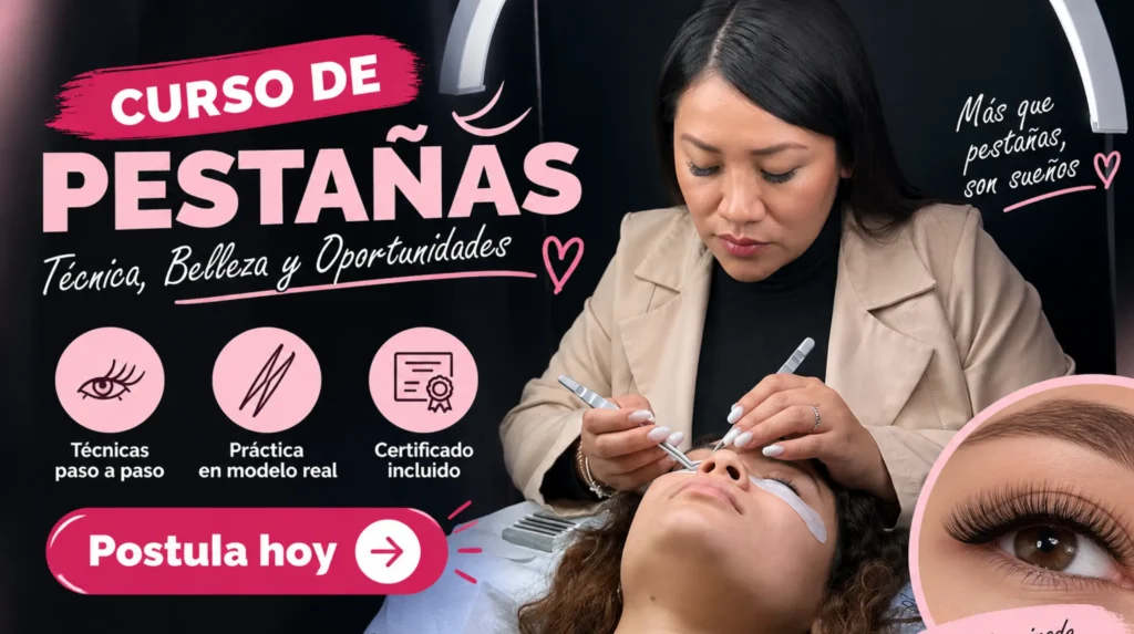 curso de pestañas para dominar técnicas profesionales