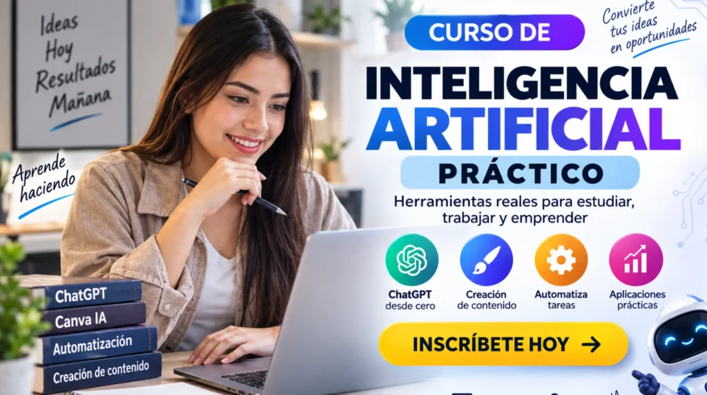 curso de inteligencia artificial práctico ¡Empieza hoy!