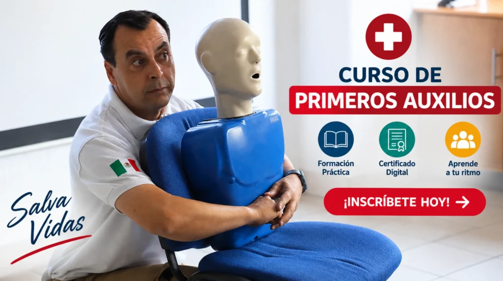 certificado de primeros auxilios para aprender cómo actuar ante emergencias ¡Comienza hoy!