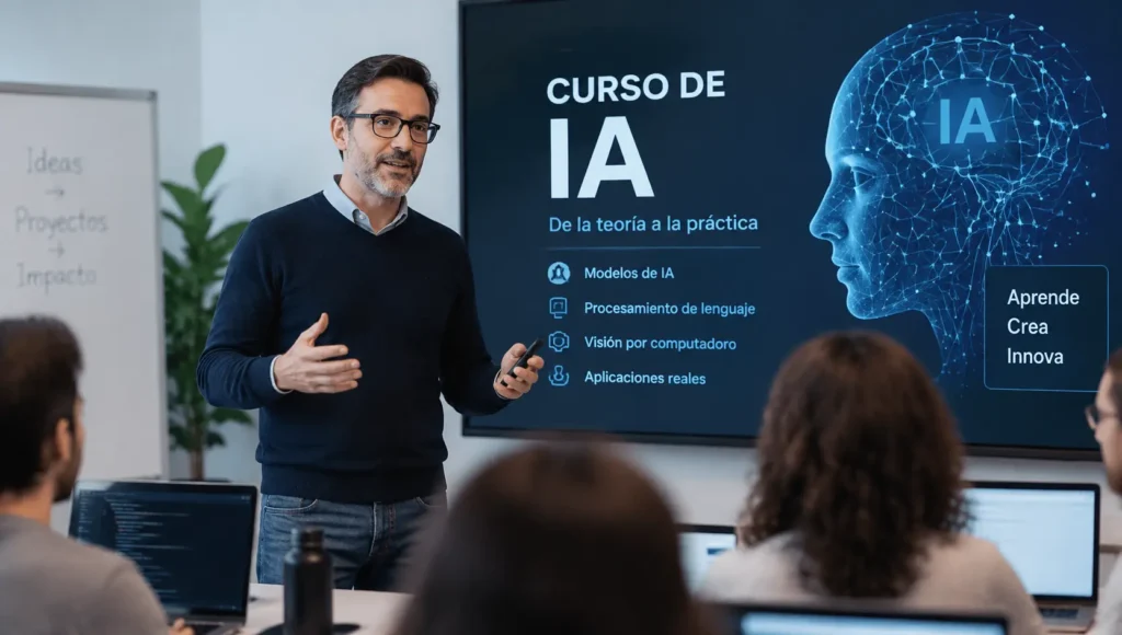 Cursos cortos de inteligencia artificial: cómo recuperar 8 horas de oficina a la semana